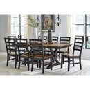 Signature Design by Ashley Wildenauer D634-35 Rectangular Dining Room Extension Table IMAGE 14