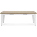  Signature Design by Ashley Ashbryn D844-25 Rectangular Dining Room Table IMAGE 2