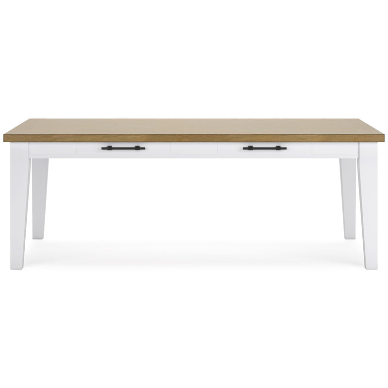  Signature Design by Ashley Ashbryn D844-25 Rectangular Dining Room Table IMAGE 2