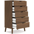  Signature Design by Ashley Fordmont EB4879-245 Five Drawer Chest IMAGE 2