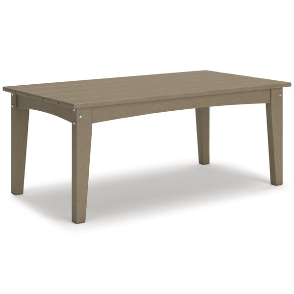  Signature Design by Ashley Hyland wave P114-701 Rectangular Cocktail Table IMAGE 1