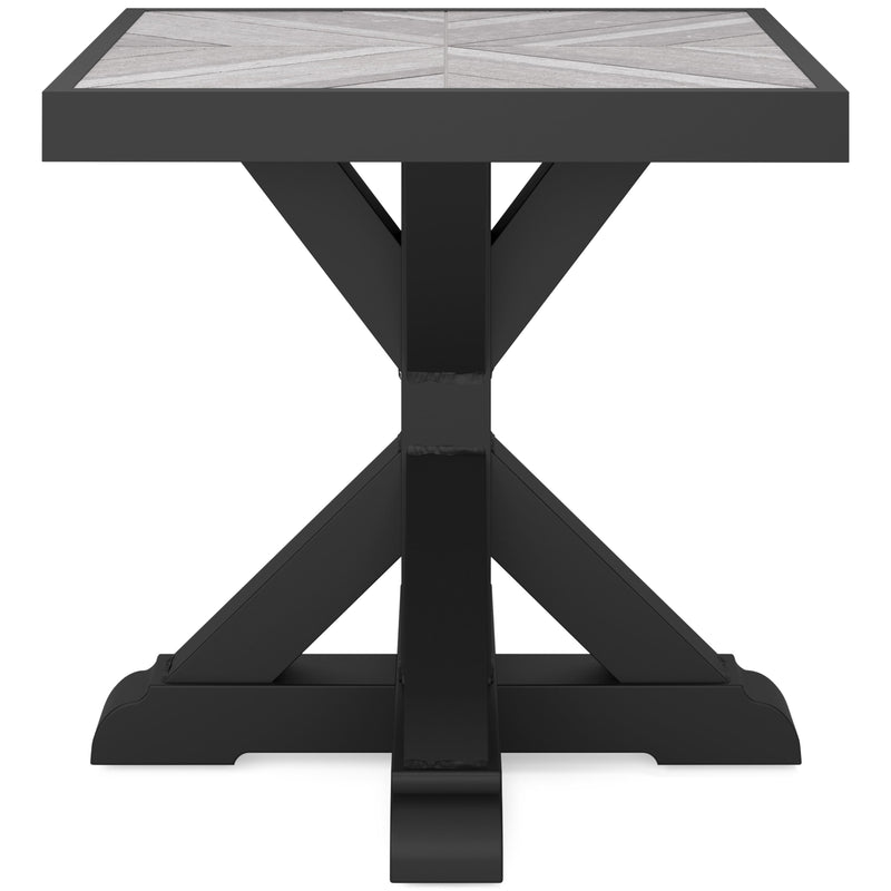  Signature Design by Ashley Beachcroft P792-702 Square End Table IMAGE 3