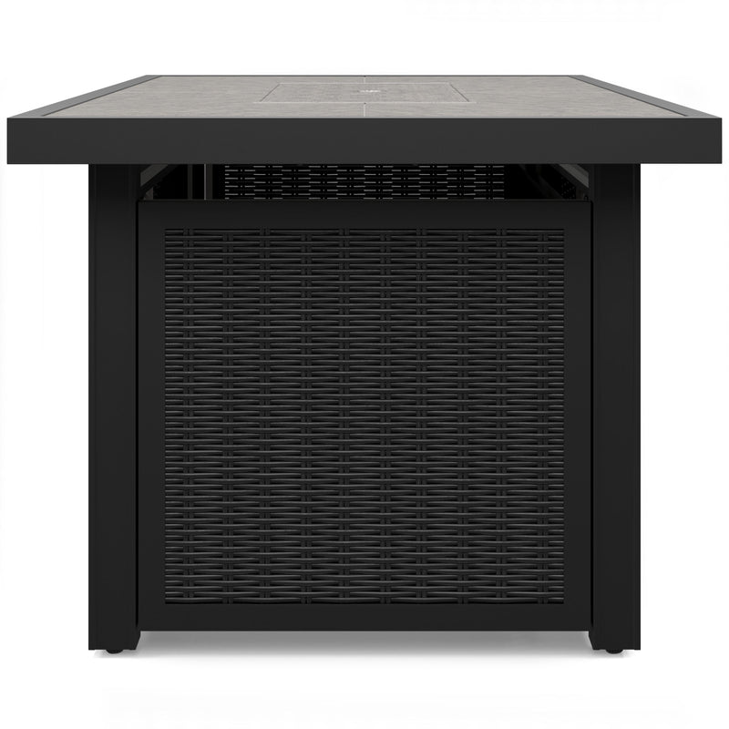  Signature Design by Ashley Beachcroft P792-773 Rectangular Fire Pit Table IMAGE 3