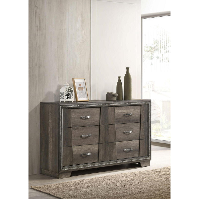 Coaster Furniture Janine 6-Drawer Dresser 223553 IMAGE 2