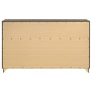 Coaster Furniture Janine 6-Drawer Dresser 223553 IMAGE 7