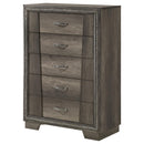 Coaster Furniture Janine 5-Drawer Chest 223555 IMAGE 4