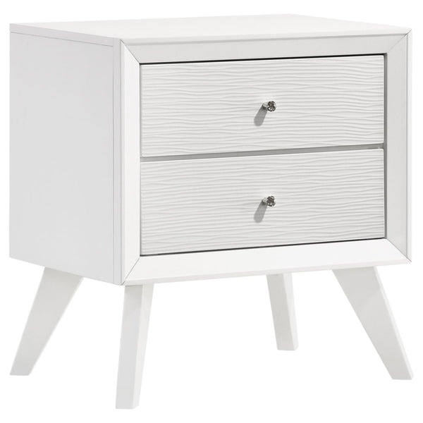 Coaster Furniture Janelle 2-Drawer Nightstand 223652 IMAGE 1