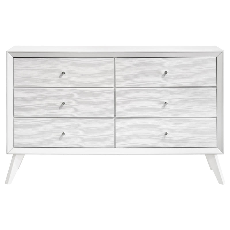Coaster Furniture Janelle 6-Drawer Dresser 223653 IMAGE 3