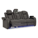  Signature Design by Ashley Fyne-Dyme 3660215 Power Reclining Sofa with Adjustable Headrest IMAGE 2