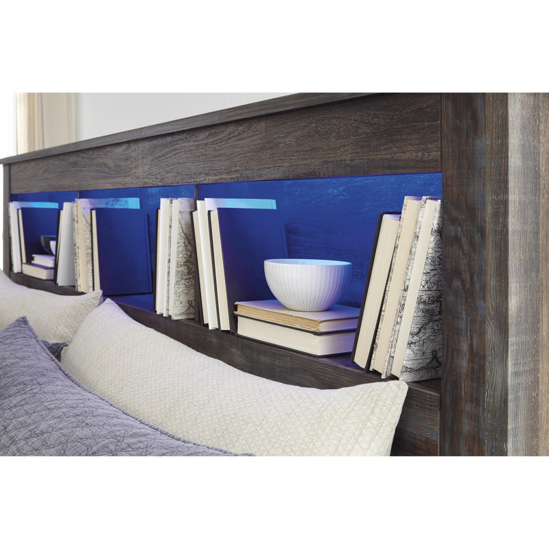  Signature Design by Ashley Drystan B211-69 King/California King Bookcase Headboard IMAGE 3