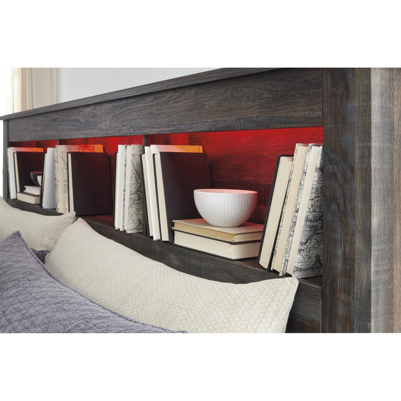  Signature Design by Ashley Drystan B211-69 King/California King Bookcase Headboard IMAGE 5