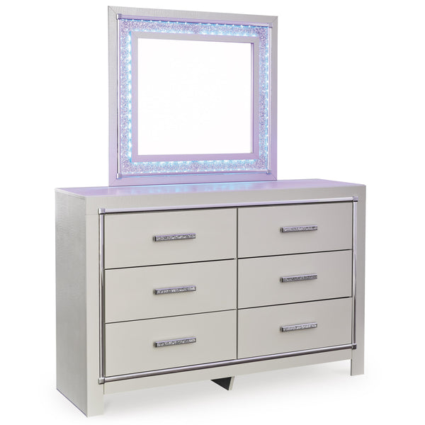 Signature Design by Ashley Zyniden B2114B1 Dresser and Mirror IMAGE 1