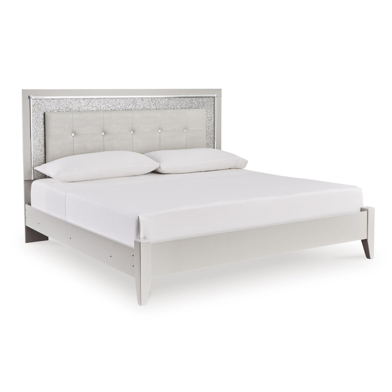  Signature Design by Ashley Zyniden B2114B3 King Upholstered Panel Bed IMAGE 1