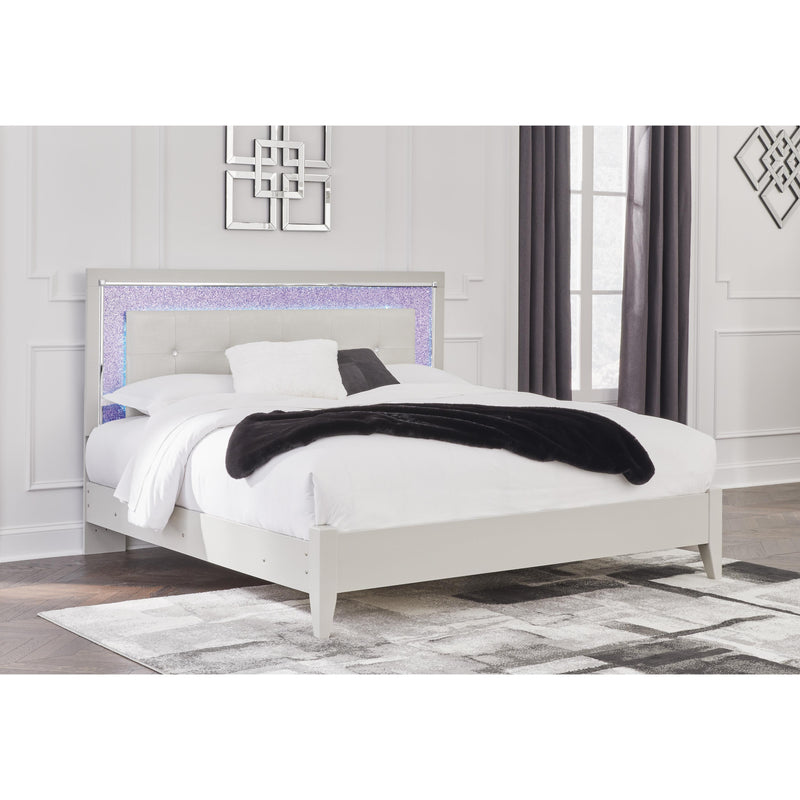  Signature Design by Ashley Zyniden B2114B3 King Upholstered Panel Bed IMAGE 6