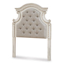  Signature Design by Ashley Realyn B743-53 Twin Upholstered Panel Headboard IMAGE 1