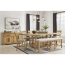  Signature Design by Ashley Havonplane D773-09 XL Counter Upholstered Dining Room Bench IMAGE 9