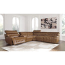  Signature Design by Ashley Temmpton U92708S5 6 pc Power Reclining Sectional IMAGE 3
