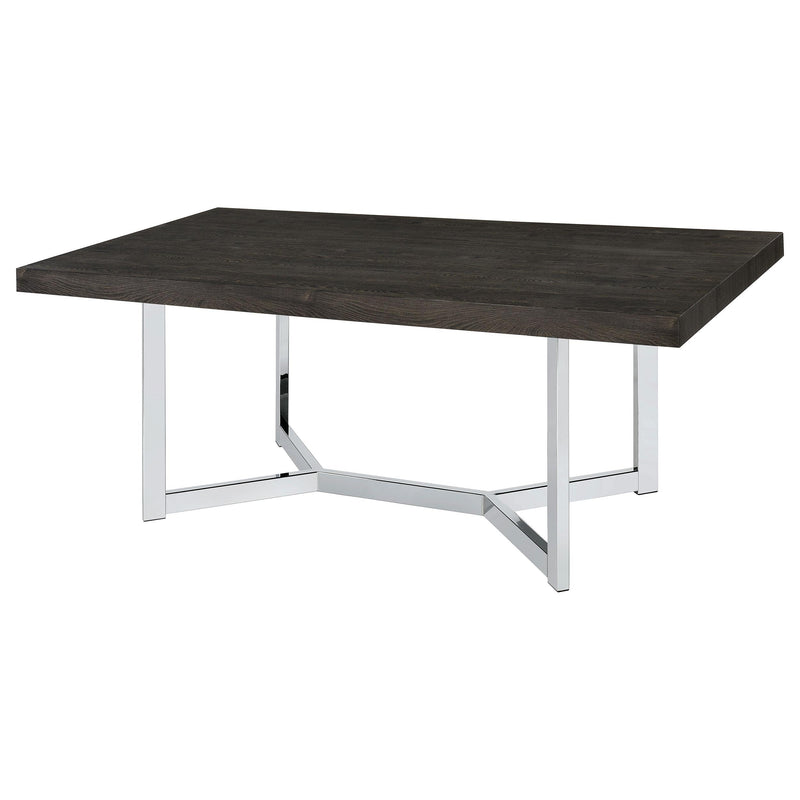 Coaster Furniture Benson Dining Table with Trestle Base 107121 IMAGE 3