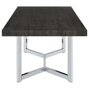 Coaster Furniture Benson Dining Table with Trestle Base 107121 IMAGE 4