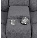 Coaster Furniture Bahrain Power Reclining Fabric Loveseat 609542P IMAGE 6