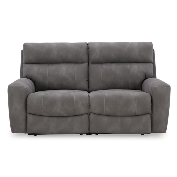  Signature Design by Ashley Next-Gen DuraPella 61003S1 2 pc Power Reclining Sectional Loveseat IMAGE 1