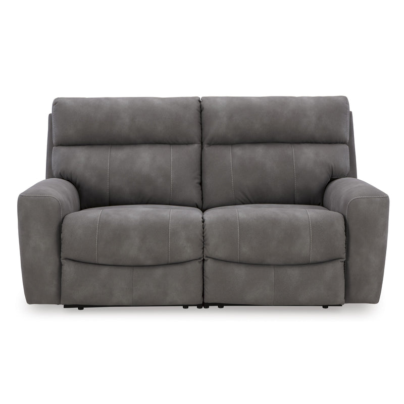  Signature Design by Ashley Next-Gen DuraPella 61003S1 2 pc Power Reclining Sectional Loveseat IMAGE 1