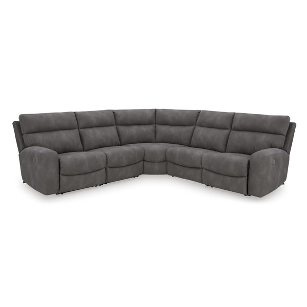  Signature Design by Ashley Next-Gen DuraPella 61003S6 5 pc Power Reclining Sectional IMAGE 1