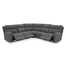  Signature Design by Ashley Next-Gen DuraPella 61003S6 5 pc Power Reclining Sectional IMAGE 2