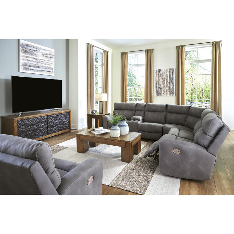  Signature Design by Ashley Next-Gen DuraPella 61003S7 6 pc Power Reclining Sectional IMAGE 10