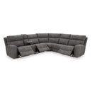  Signature Design by Ashley Next-Gen DuraPella 61003S7 6 pc Power Reclining Sectional IMAGE 2