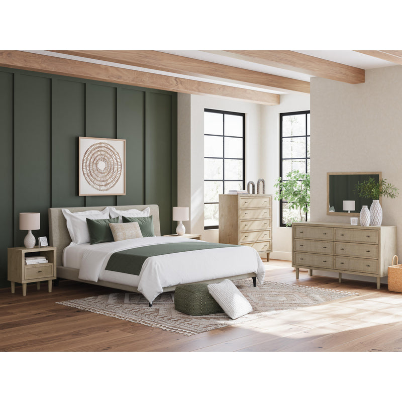  Signature Design by Ashley Cielden B1199-82 King Upholstered Bed with Roll Slats IMAGE 8