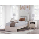  Signature Design by Ashley Wistenpine B1323B8 Twin Upholstered Panel Bed IMAGE 5