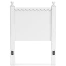  Signature Design by Ashley Mollviney B2540-53 Twin Panel Headboard IMAGE 2