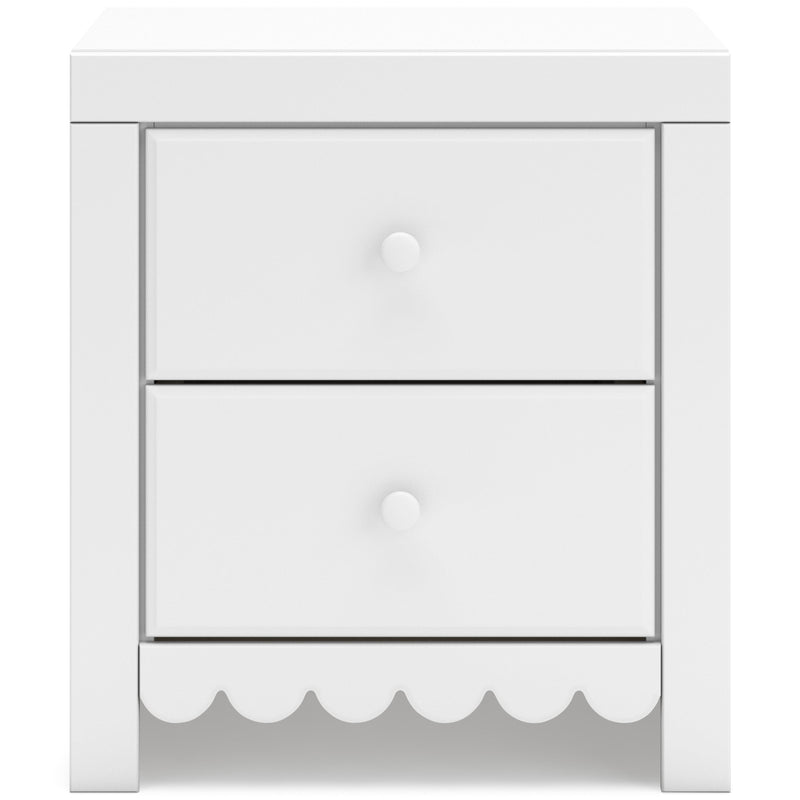  Signature Design by Ashley Mollviney B2540-92 Two Drawer Night Stand IMAGE 3