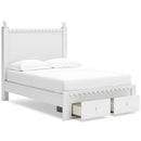  Signature Design by Ashley Mollviney B2540B7 Full Panel Storage Bed IMAGE 2