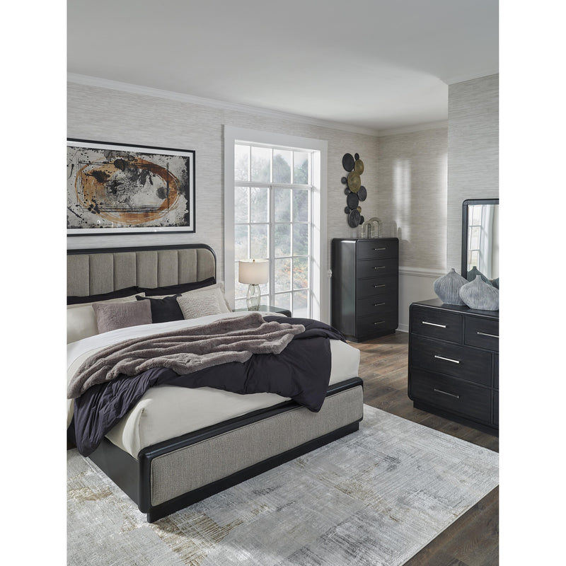  Signature Design by Ashley Rowanbeck B821B5 California King Upholstered Panel Bed IMAGE 11