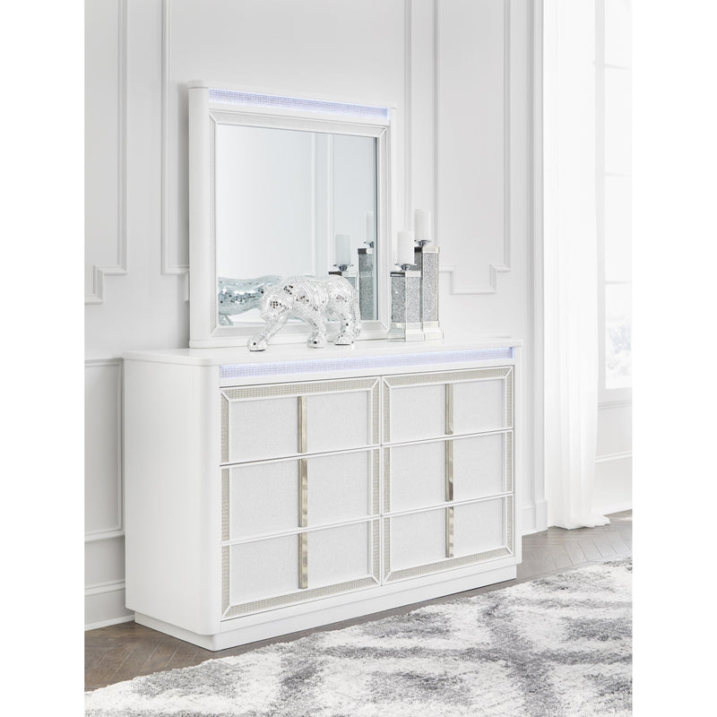  Signature Design by Ashley Chalanna B822B1 Dresser and Mirror IMAGE 3