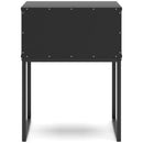  Signature Design by Ashley Socalle EB1865-291 One Drawer Night Stand IMAGE 4