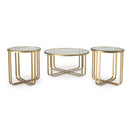  Signature Design by Ashley Milloton T398-13 Occasional Table Set IMAGE 2