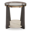  Signature Design by Ashley Frazwa T432-6 Round End Table IMAGE 2