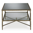  Signature Design by Ashley Cloverty T440-1 Rectangular Cocktail Table IMAGE 3