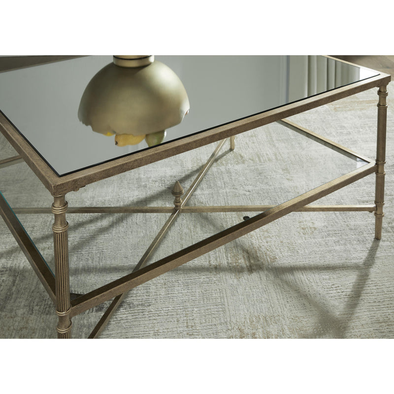  Signature Design by Ashley Cloverty T440-1 Rectangular Cocktail Table IMAGE 5