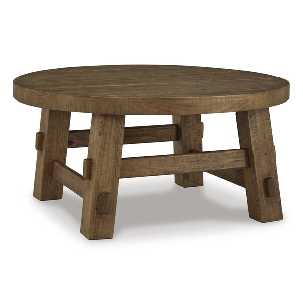 Signature Design by Ashley Mackifeld T724-8 Round Cocktail Table IMAGE 1