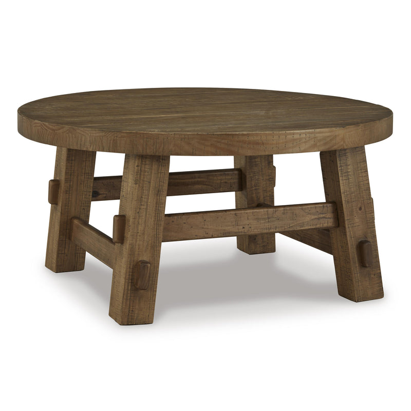  Signature Design by Ashley Mackifeld T724-8 Round Cocktail Table IMAGE 1