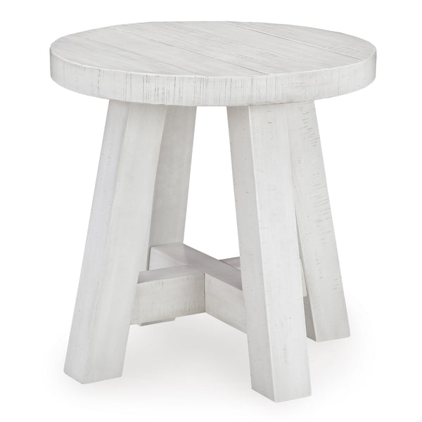  Signature Design by Ashley Jallison T727-6 Round End Table IMAGE 1