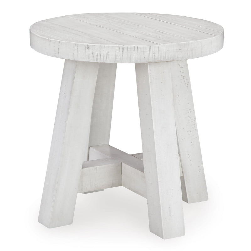  Signature Design by Ashley Jallison T727-6 Round End Table IMAGE 1