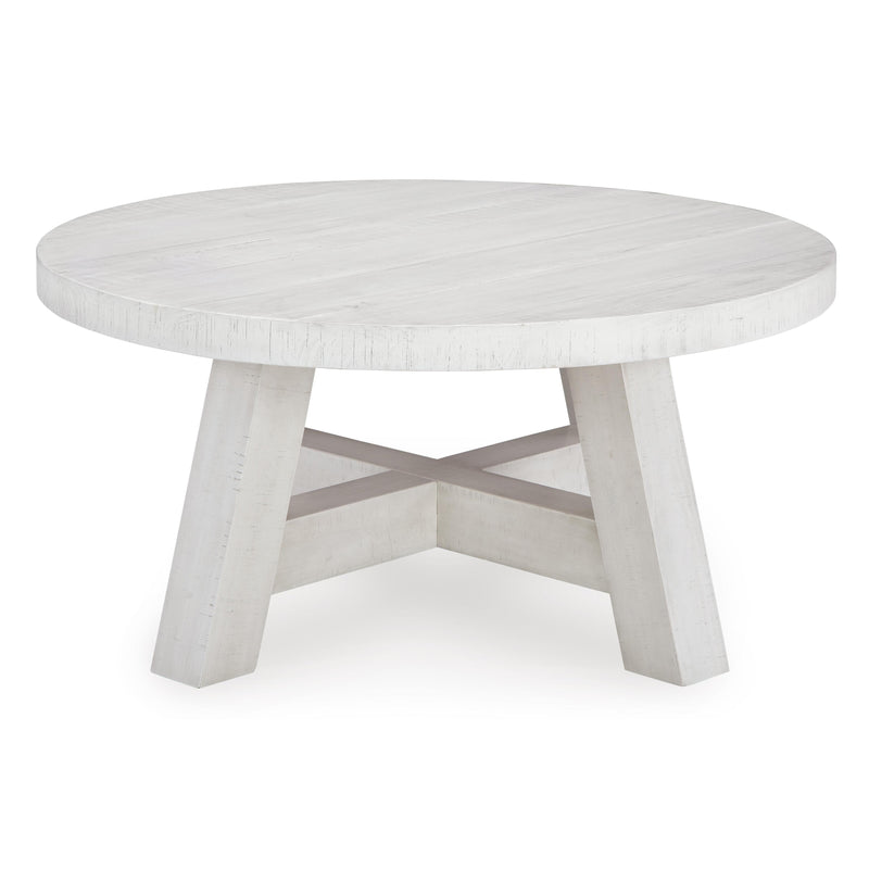  Signature Design by Ashley Jallison T727-8 Round Cocktail Table IMAGE 2