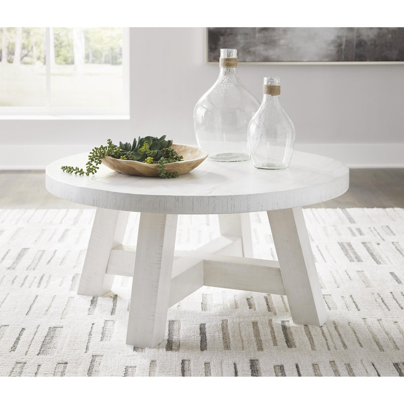  Signature Design by Ashley Jallison T727-8 Round Cocktail Table IMAGE 4