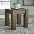  Signature Design by Ashley Rosswain T763-2 Square End Table IMAGE 4