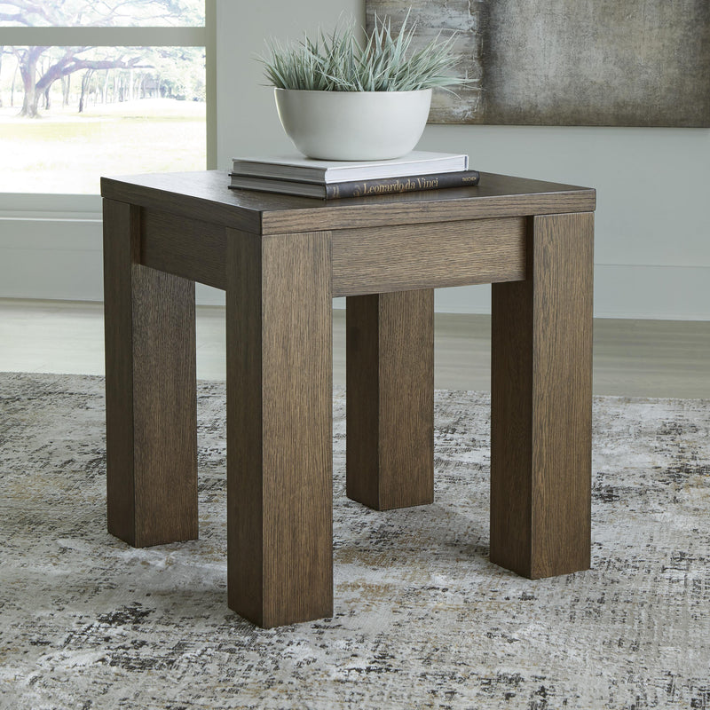  Signature Design by Ashley Rosswain T763-2 Square End Table IMAGE 4